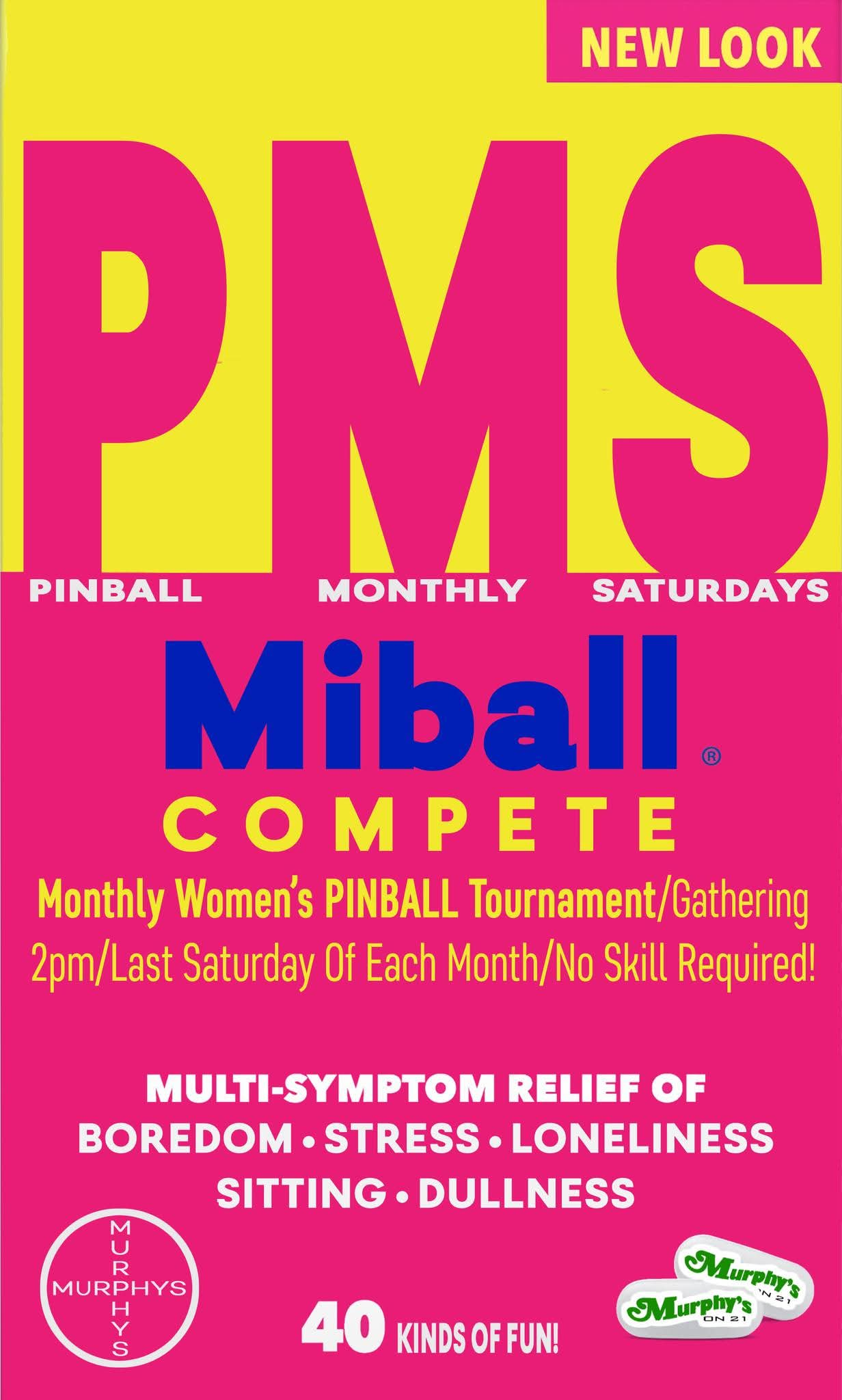 PMS: Pinball Monthly Saturdays