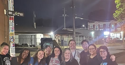 Event image for the Bitches Be Flipping Pinball league held in the Silver Ballroom in St. Louis Missouri.