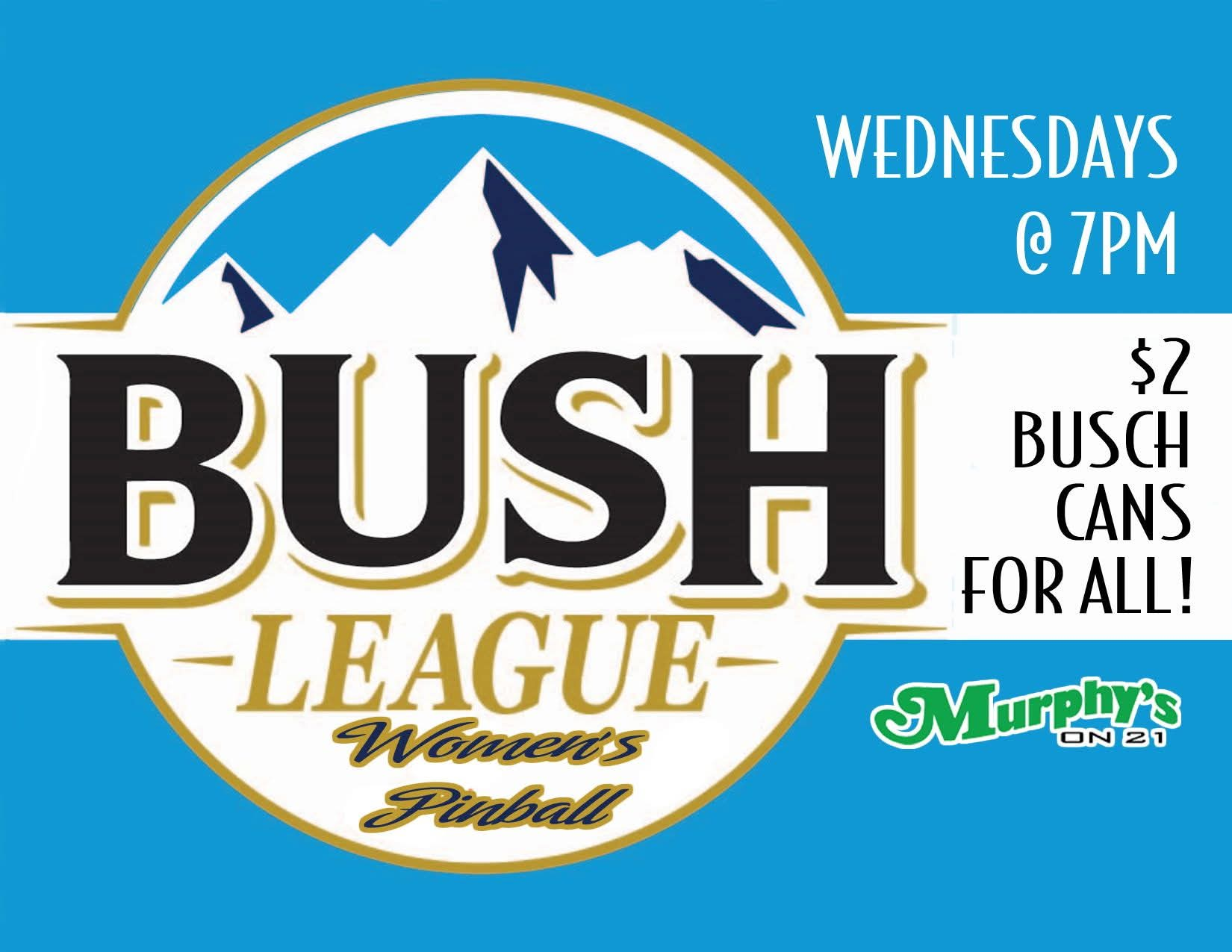 Wednesday Bush League – Womens