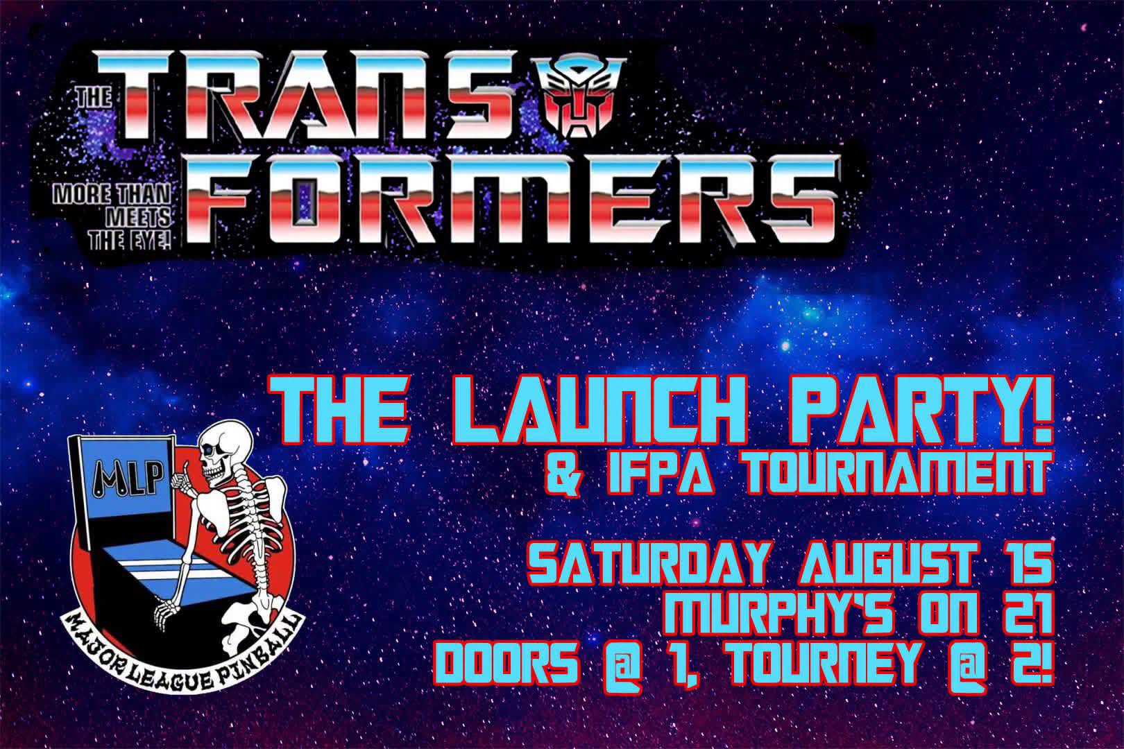 TRANSFORMERS Stern Army Launch Party – Murphy’s